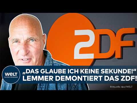 KI-SKANDAL: "Lächerlich! – Das glaube ich keine Sekunde!" – Lemmer demontiert das ZDF komplett!