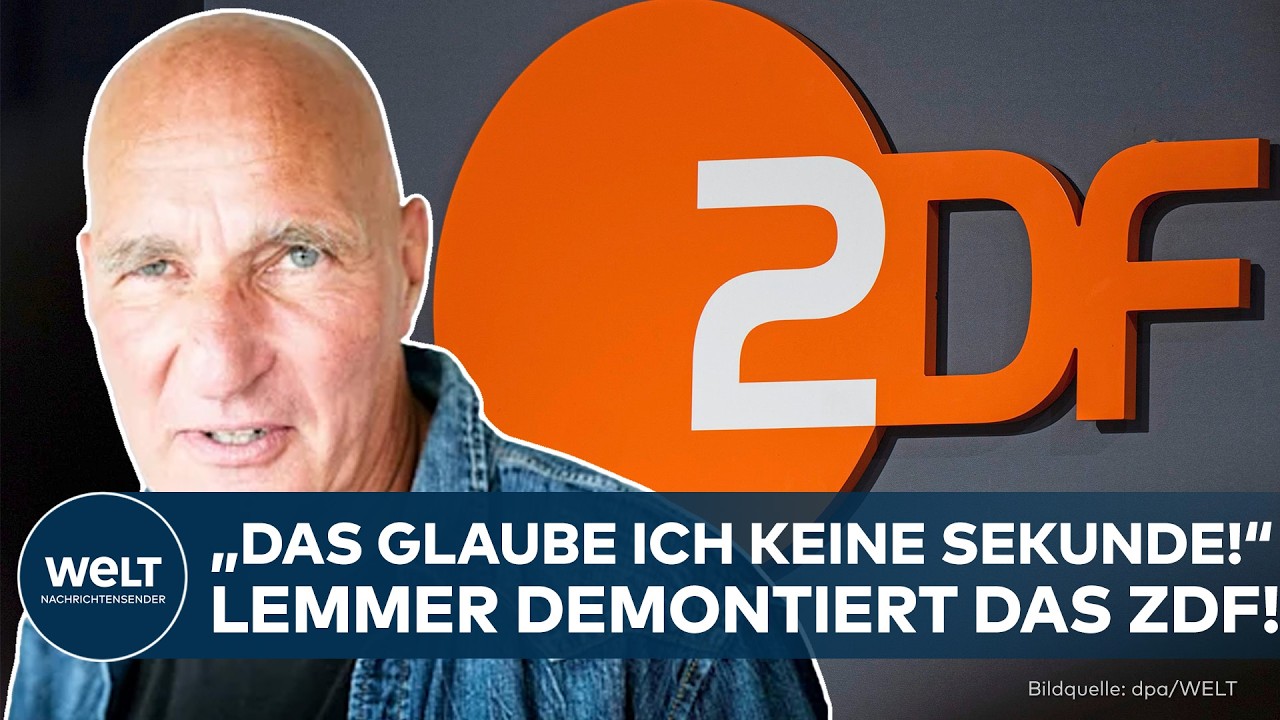 KI-SKANDAL: "Lächerlich! – Das glaube ich keine Sekunde!" – Lemmer demontiert das ZDF komplett!