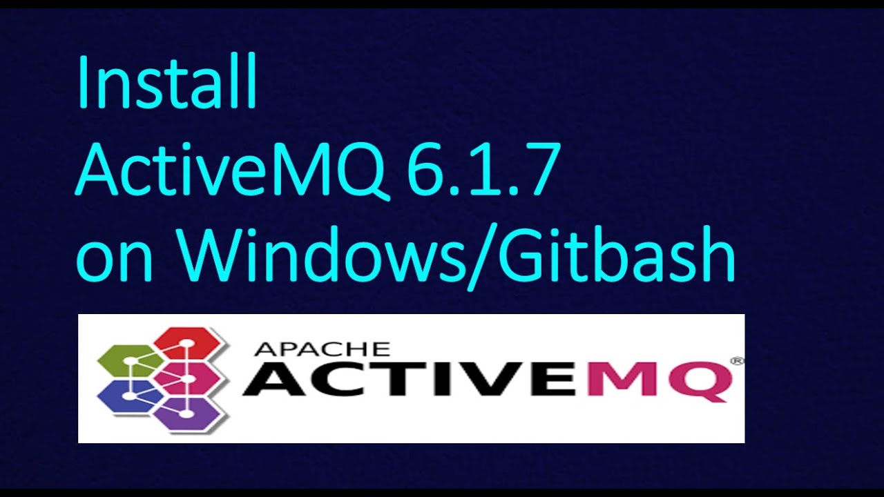 Installing Apache ActiveMQ in Windows#jms #linux #installation #apache