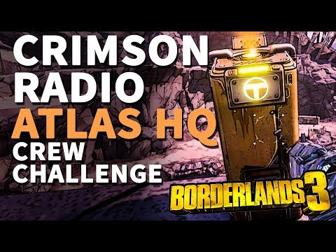 Crimson Radio Atlas HQ Borderlands 3