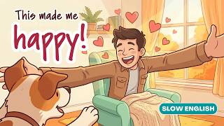 The Little Things That Make Me Happy | Easy English Conversation for Beginners