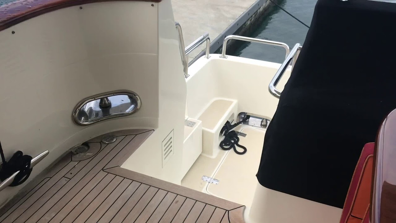 Offshore Voyager 85 cal deck and salon walk through