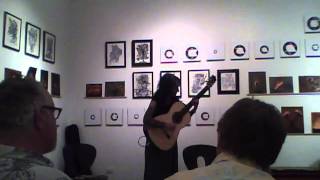 Janet Feder performs at Plus Gallery July 28, 2012