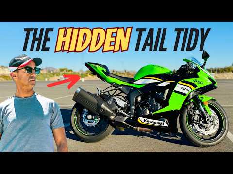 ZX6R New Rage Cycles Tail Tidy Fender Eliminator Install (2019+)