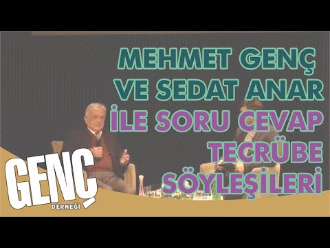 Mehmet Genç ve Sedat Anar ile Tecrübe Söyleşileri