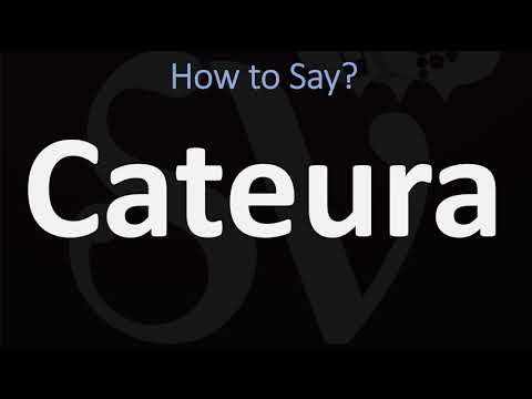 How to Pronounce Cateura? (CORRECTLY)