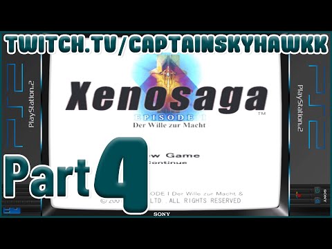 Xenosaga Episode I - PS2 - Full Playthrough Part 4 of 4 - Twitch VOD
