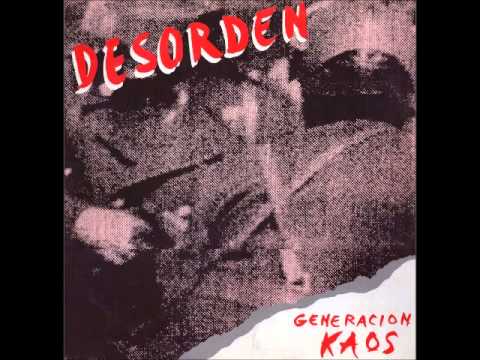 DESORDEN Generación Kaos 1991 Completo Full album