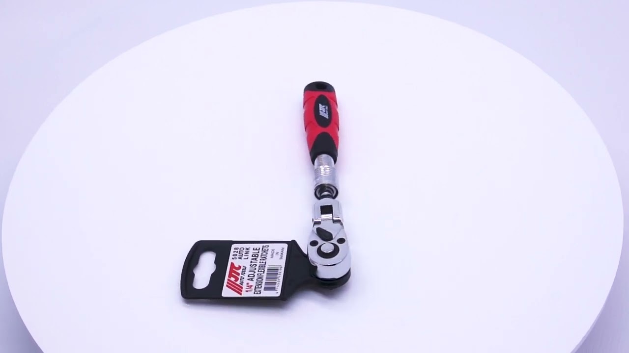 JTC5029 - 首振り伸縮ラチェット - 差込：9.5mm ・全長：250～350mm