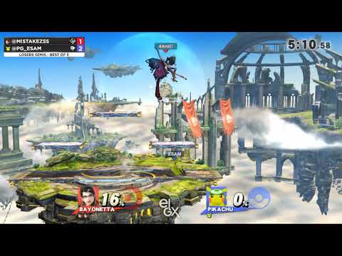 Mistake vs ESAM - EGLX 2018 - Wii U Losers Semi Final