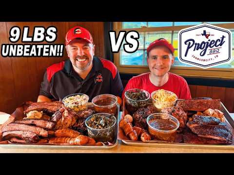 Nobody Had Eaten HALF of Tennessee's Biggest 9lb $100 Undefeated BBQ Challenge!!