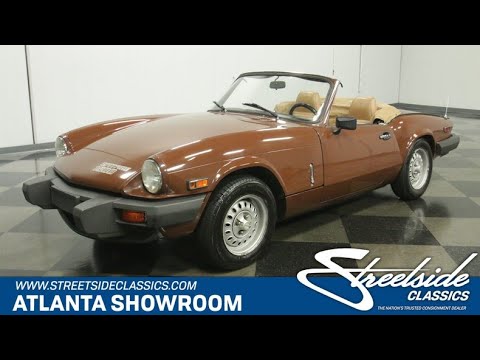 1980 Triumph Spitfire (CC-1619170) for sale in Lithia Springs, Georgia