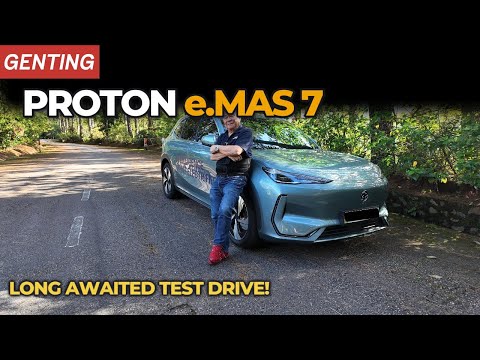 Proton e.MAS 7 All-Electric SUV Tested on Genting | YS Khong Driving