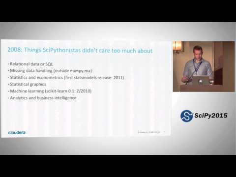 Keynote My Data Journey with Python |SciPy 2015 | Wes McKinney