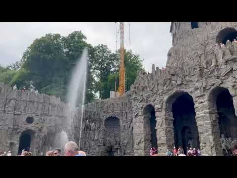 Wasserspiele im Bergpark Wilhelmshöhe in Kassel 🇩🇪