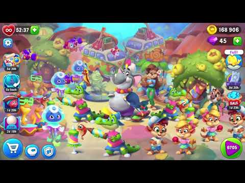 Fishdom 6705 Super Hard Level - 10 moves - NO BooSTERS