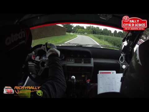 CAMERA CAR MARCON   MOLON 13° RALLY CITTA' DI SCORZE' 2016 P S 10 ZERO BRANCO