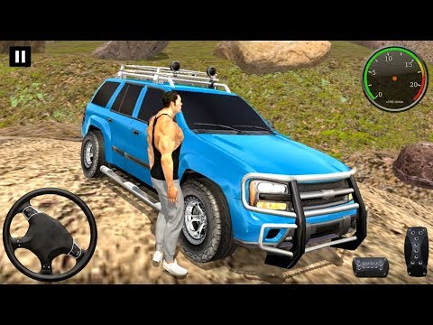 Offroad Jeep Prado Driving Simulator - Luxury SUV 4x4 Car Stunts - Android Gameplay
