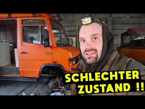 MERCEDES 814 - DIE VORDERACHSE IST KAPUTT !!