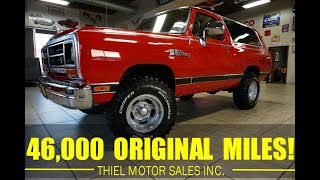Video Thumbnail for 1988 Dodge Ramcharger