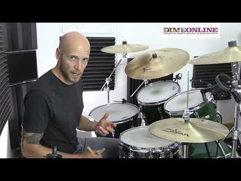 DIME ONLINE Drum Tips Featuring Pete Riley, Paradiddle 5