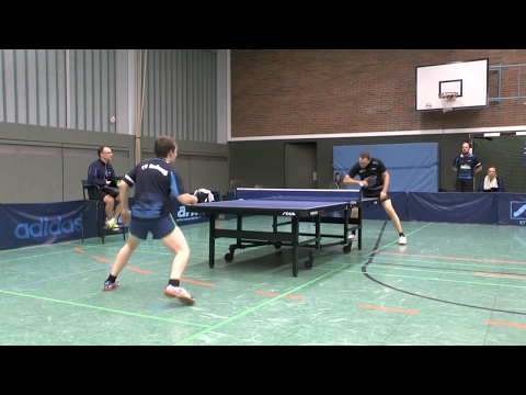 TT-VL (4-4)  Xtreme Schnitt: Dirk Skock - Frank Boden | Tischtennis 28.01.2017