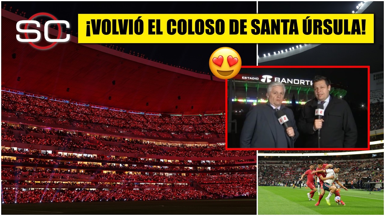 LA REINAIGURACIÓN del ESTADIO BANORTE SUPERÓ el POBRE PARTIDO entre MÉXICO y PORTUGAL | SportsCenter