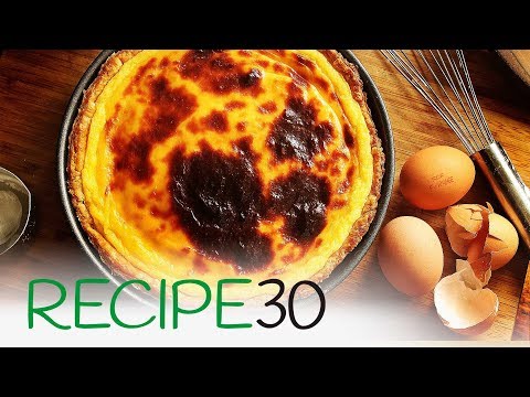 Flan Parisien a French Custard Tart