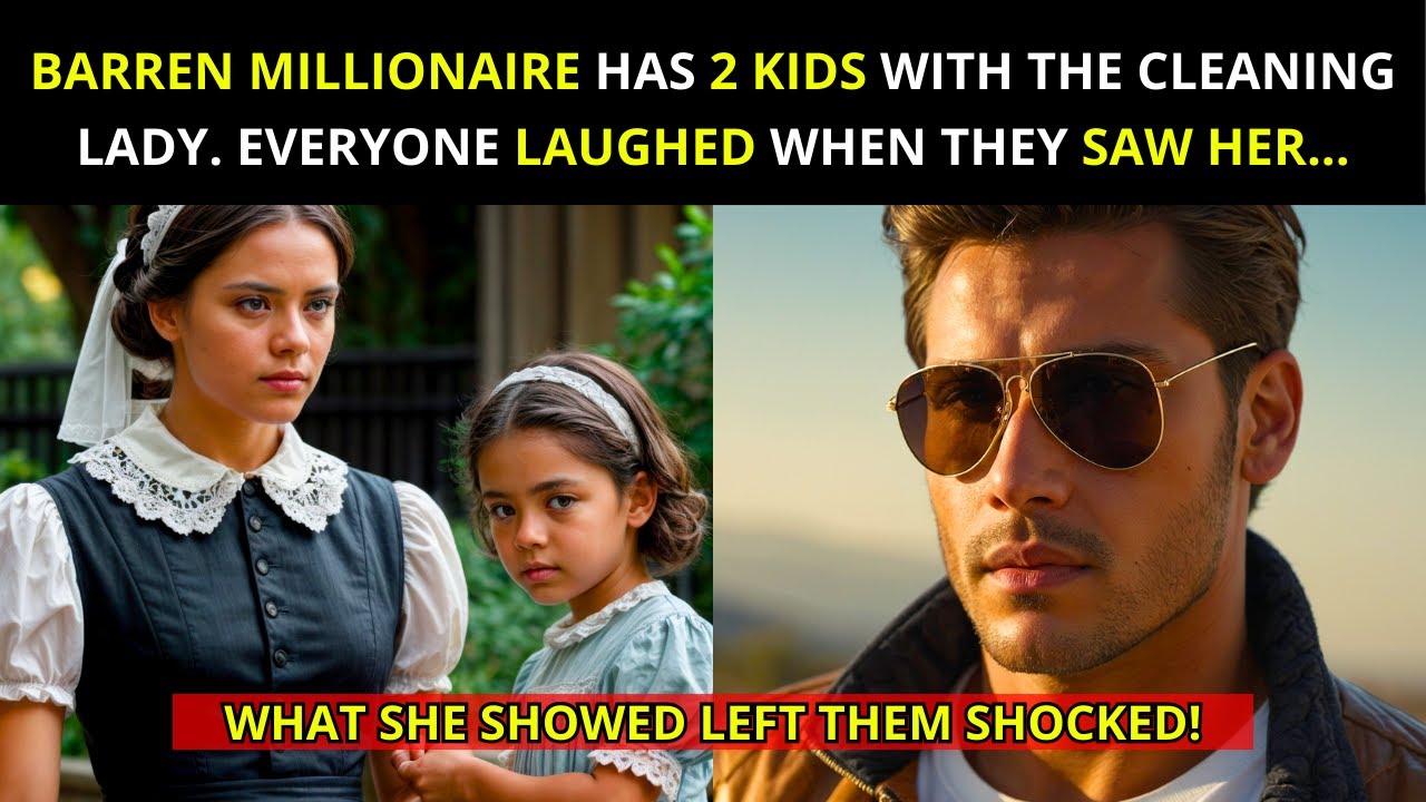 BARREN MILLIONAIRE MARRIED THE MAID. EVERYONE LAUGHED, BUT SHE SURPRISED HIM WITH CHILDREN!