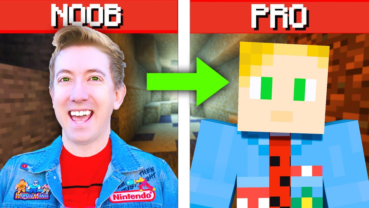 Minecraft NOOB to PRO in 100 DAYS