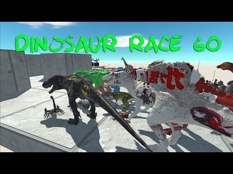DINOSAUR RACE 60 - Animal Revolt Battle Simulator