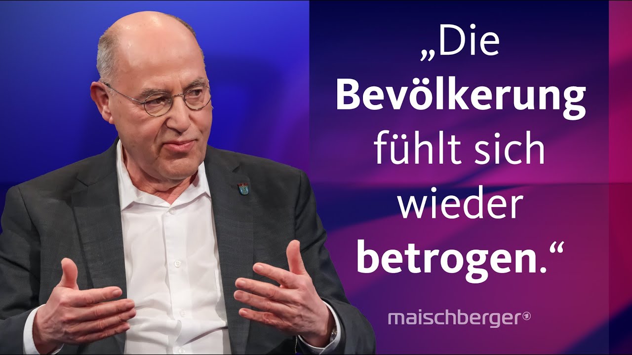 Gregor Gysi & Karl-Theodor zu Guttenberg über Ukraine, Aufrüstung und Sondervermögen | maischberger