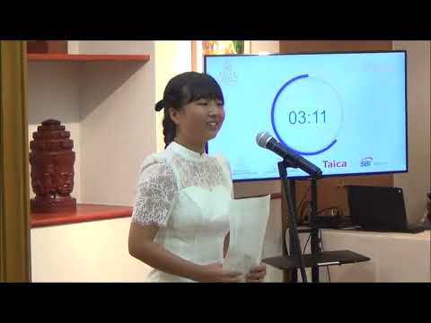 [東京外国語大学］カンボジア語スピーチコンテスト優勝 細川明日美さんのスピーチ