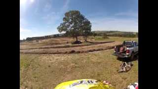 preview picture of video 'Treino em Palmeira - Motocross - Rafael #100'