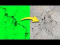 4K Wall Crack Effects!! (VFX Download)