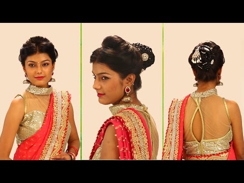 Indian Bridal Hairstyles Step by Step - Simple & Trendy Best Bridal Hairstyles for Wedding Brides - Instructables Indian Bridal Hairstyles Step by Step - Simple & Trendy Best Bridal Hairstyles for Wedding Brides - Instructables