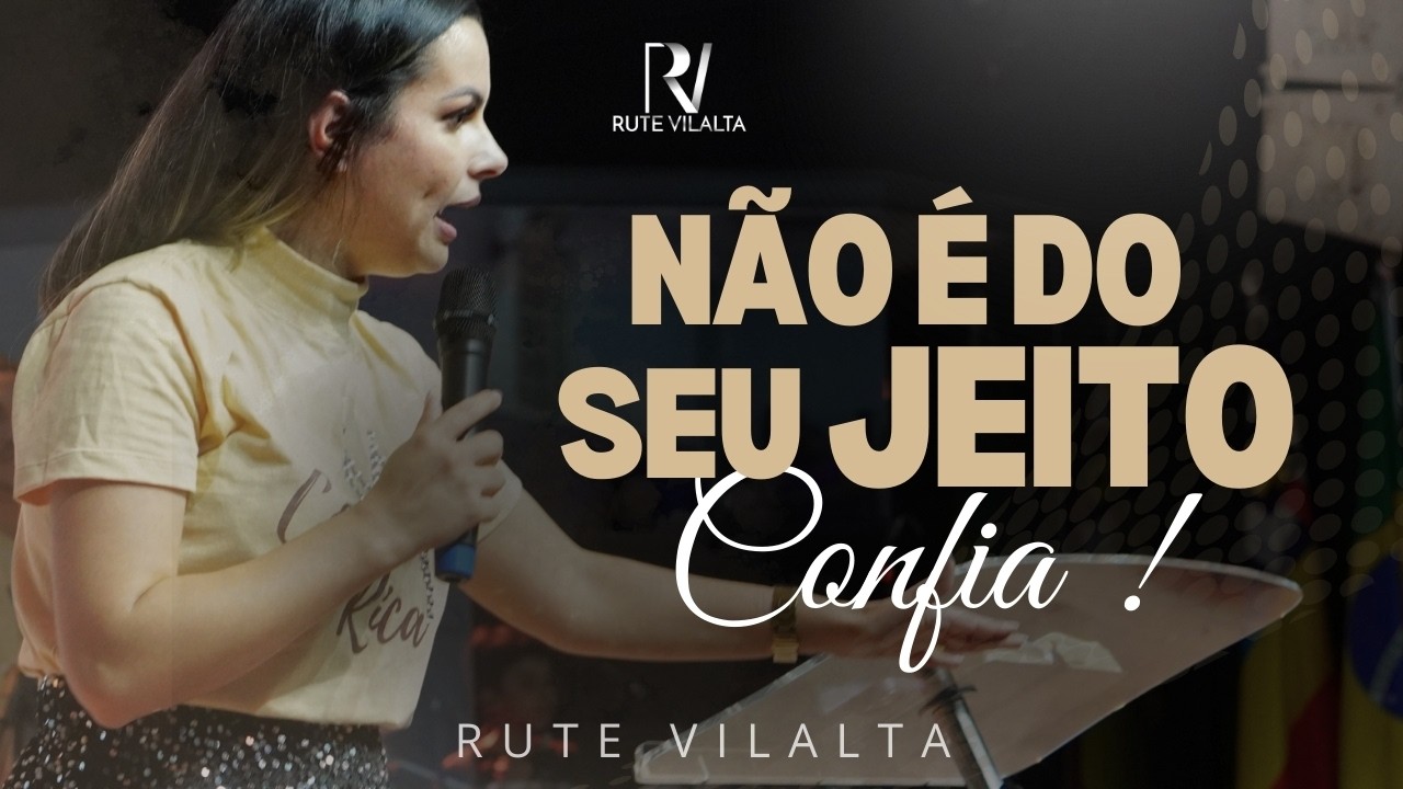 A luta tá grande? Deus te faz mais forte que ela! Aguenta firme ! | Ruth Vilalta