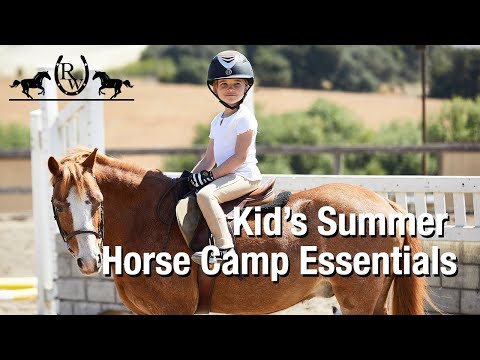 Kids' Summer Horse Camp Essentials