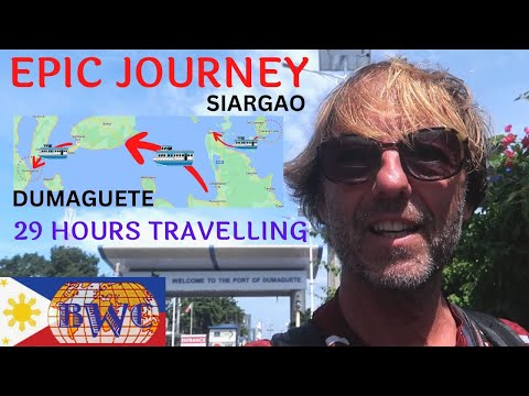 Travelling from Siargao to Dumaguete via Bohol in 1 day. From Mindanao to Negros, Philippines