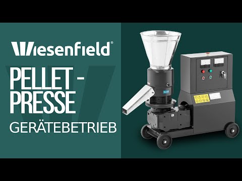 Video - B-Ware Pelletpresse - max. 200 kg/h - Ø 229 mm