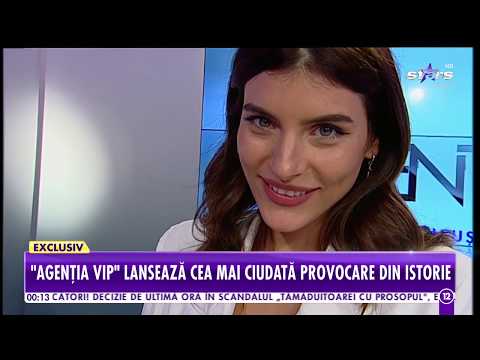 Cea mai ciudată provocare din televiziune continuă la Agenţia VIP
