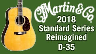 Video thumbnail for Martin 2018 NEW D-35 Review & Demo by Alamo Music Center