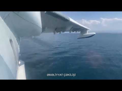 Amfibiya təyyarəsi Türkiyədəki meşə yanğınları ilə mübarizə tədbirlərini davam etdirir (video)