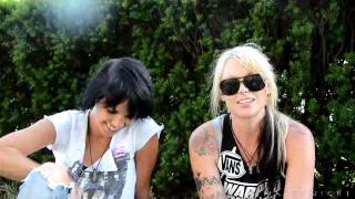 Interview: Abisha Uhl & Jessica Forsythe of Sick Of Sarah @ Warped Tour, Uniondale, NY, 7/23/11.