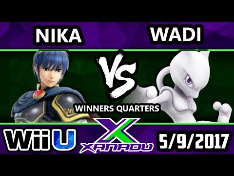 S@X 201 - Nika (Marth) Vs. Wadi (Mewtwo) SSB4 Winners Quarters - Smash 4  - Smash Wii U