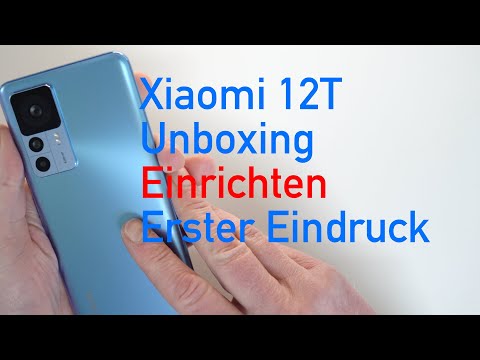 Xiaomi 12T - Unboxing, setup, data transfer and first look