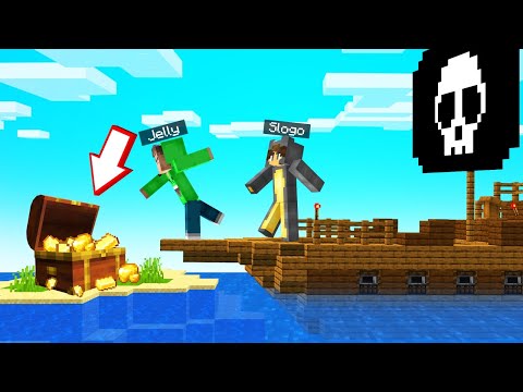We played PIRATE WARS In Minecraft!