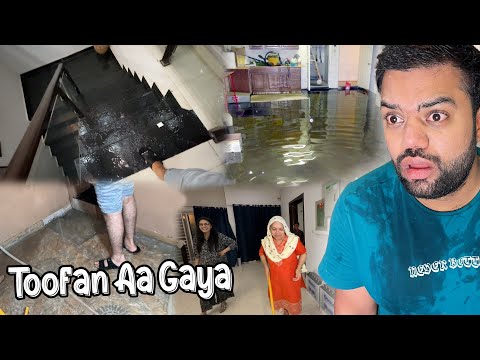 Poore Ghar Me Baarish Ka Paani Aa Gaya 😱 | Sab Kuch Geela Ho Gaya 😭