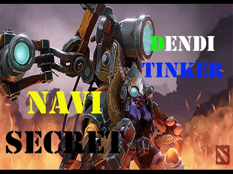 NaVi vs Secret - Dendi Tinker -Dota 2 Asia Championships (DAC) 2017