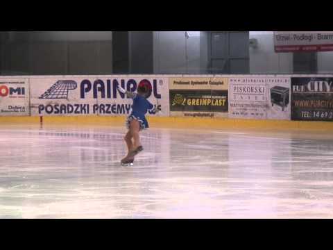 21 Aleksandra MEDELA   Solistki Klasa brazowa   Free Skating   Puchar Debicy 2014